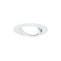Paulmann Inbouwarmatuur BASE draaibaar, set van 10 GU10 IP20, wit dimbaar CRI >80
