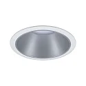 Paulmann Inbouwarmatuur COLE COIN LED stijf IP44, zilver, wit dimbaar 6,5W 460lm 2700K 100° 100° CRI >80