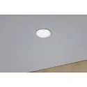 Paulmann recessed luminaire CYMBAL COIN LED rigid, set of 1 IP44, white matt dimmable 6,8W 463lm 2700K 38° 38° CRI >80