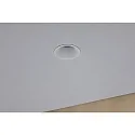 Paulmann recessed luminaire CYMBAL COIN LED rigid, set of 1 IP44, white matt dimmable 6,8W 463lm 2700K 38° 38° CRI >80