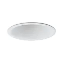 Paulmann recessed luminaire CYMBAL COIN LED rigid IP20, white matt dimmable