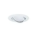 Paulmann Inbouwarmatuur BASE draaibaar, set van 3 GU10 IP20, wit dimbaar 15W 350lm 3000K 38° 38° CRI >80
