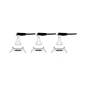 Paulmann recessed luminaire NOVA LED round, rigid, set of 3 GU10 IP44, white matt  460lm 2700K 38° 38° CRI >80