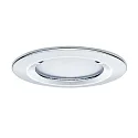 Paulmann recessed luminaire NOVA LED round, rigid, set of 3 GU10 IP44, chrome  460lm 2700K 38° 38° CRI >80