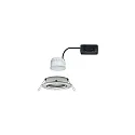Paulmann Inbouwarmatuur NOVA COIN LED rond, draaibaar IP23, ijzer geborsteld  460lm 2700K 100° 100° CRI >80