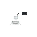 Paulmann Inbouwarmatuur NOVA COIN LED rond, draaibaar IP23, wit mat  460lm 2700K 100° 100° CRI >80