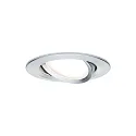 Paulmann Inbouwarmatuur NOVA COIN LED rond, draaibaar, set van 3 IP23, aluminium  19,5W 460lm 2700K 100° 100° CRI >80