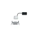 Paulmann Inbouwarmatuur NOVA COIN LED rond, stijf IP44, aluminium  460lm 2700K 100° 100° CRI >80