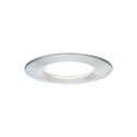 Paulmann Inbouwarmatuur NOVA COIN LED rond, stijf, set van 3 IP44, aluminium  19,5W 460lm 2700K 100° 100° CRI >80