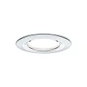 Paulmann Inbouwarmatuur NOVA COIN LED rond, stijf, set van 3 IP44, chroom  460lm 2700K 100° 100° CRI >80
