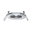 Paulmann Inbouwarmatuur NOVA COIN LED rond, stijf, set van 3 IP44, chroom  460lm 2700K 100° 100° CRI >80