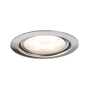 Paulmann Meubelarmatuur MICRO LINE stijf, set van 3, ijzer geborsteld 