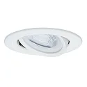 Paulmann Paulmann Recessed luminaire Nova, IP23, round, set of 1, excl. lamp, max. 35W, GU10, white