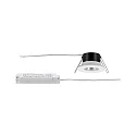 Paulmann LED Outdoor Recessed luminaire CALLA IP65, fixed, 230V, 7W 4000K 770lm 27°, alu white matt