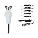 Vloerinbouwarmatuur PLUG & SHINE MICROPEN II EXTENSION-SET stijf, set van 5, toegankelijk, schakelbaar IP65