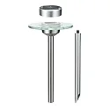 Paulmann LED Solar spike luminaire SPECIAL LINE UFO LED, IP44, LED, 1x0,2W, stainless steel/clear