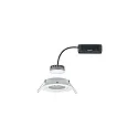 Paulmann Recessed luminaire LED Coin Slim, IP23, round, 6,8W, set of 1 dimmable and swiveling, white