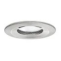 Paulmann Downlight NOVA PLUS COIN rond, stijf, set van 1, met diffuser IP65, ijzer geborsteld dimbaar