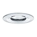 Paulmann Downlight NOVA PLUS COIN rond, stijf, set van 1, met diffuser IP65, chroom dimbaar