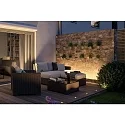 Lichtstrip PLUG&SHINE ingebouwde versie IP67, antraciet dimbaar 8W 570lm 3000K 95° 95°