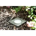 Paulmann Vloerinbouwarmatuur 10.8CM hoekig, stijf, begaanbaar GU10 IP67, rvs 