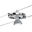 Paulmann Paulmann Wire system Cardan chrome with 4 spots, excl. lamp, max. 10W GU5,3
