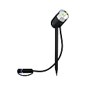 Buitenlamp LED PLUG&SHINE PIKE RGBW, ZigBee aanstuurbaar IP44, antraciet dimbaar