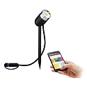 Paulmann Buitenlamp LED PLUG&SHINE PIKE RGBW, ZigBee aanstuurbaar IP44, antraciet dimbaar