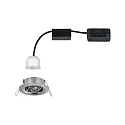 Inbouwarmatuur NOVA MINI LED draaibaar IP23, ijzer geborsteld  4W 310lm 2700K 38° 38° CRI >80