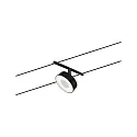 Paulmann Touwsysteem LED WIRE SYSTEMS CORDUO CIRCLE rond, set van 5, schakelbaar IP20, chroom, zwart mat 