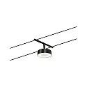 Paulmann Touwsysteem LED WIRE SYSTEMS CORDUO CIRCLE rond, set van 5, schakelbaar IP20, chroom, zwart mat 