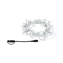 Paulmann light chain PLUG & SHINE LIGHT CHAIN 7 long IP44, black dimmable