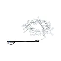 Paulmann light chain PLUG & SHINE LIGHT CHAIN 5 short IP44, black dimmable