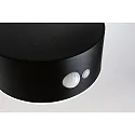 Paulmann Wandlamp op zonne-energie EILEEN PIR rond, met schakelaar, met bewegingsmelder IP44, zwart 