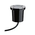 Paulmann Vloerinbouwarmatuur PLUG&SHINE ZigBee aanstuurbaar LED IP65, rvs, zwart dimbaar