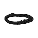 Touw LED WIRE SYSTEMS CORDUO ROPE geïsoleerd, zwart