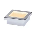Paulmann Vloerinbouwarmatuur BRICK 100X100MM toegankelijk, ZigBee aanstuurbaar, insectenvriendelijk IP67, rvs