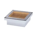 Paulmann Vloerinbouwarmatuur BRICK 100X100MM toegankelijk, ZigBee aanstuurbaar, insectenvriendelijk IP67, rvs
