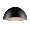 Paulmann LED system luminaire ULine PENDEL BOL Ø 30CM rigid, half round IP20, black matt dimmable