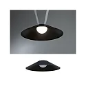 Paulmann LED system luminaire ULine PENDEL CONE Ø 35CM flat, rigid, conical IP20, black matt dimmable