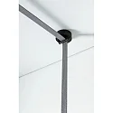 Paulmann gordelhouder ULine - STRAP HOLDER rond, geïsoleerd, mechanisch, universeel, zwart mat