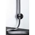 Paulmann gordelhouder ULine - STRAP HOLDER rond, geïsoleerd, mechanisch, universeel, zwart mat