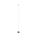 pendant suspension ULine - 200CM PENDULUM HOLDER isolated, mechanical, suitable for shortening, black matt, silver