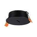 cover ULine DRILL HOLE BLEND round, mechanical, built-in version, black matt