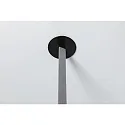 Paulmann Afdekking ULine DRILL HOLE BLEND rond, mechanisch, ingebouwde versie, zwart mat