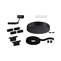 strap set ULine BASE SET 60W INCL. DACRON STRAP 5M electric, suitable for shortening, black