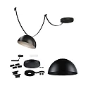 Paulmann strap set ULine STARTER SET BOL 60W INCL. DACRON STRAP 5M electric, with lighting, suitable for shortening IP20, black matt 