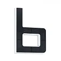 Paulmann illuminated house number IP44, black 