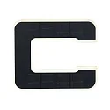 Paulmann illuminated house number IP44, black 