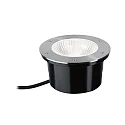 Vloerinbouwarmatuur DUREA Ø 213MM begaanbaar IP67, rvs dimbaar